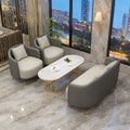 Negotiation table and chair combination sales office reception table and chair shopping mall beauty salon casual single sofa coffee table combination