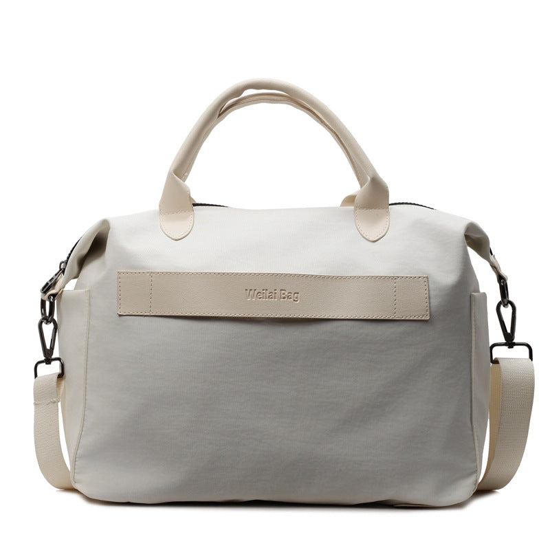 One-shoulder crossbody travel bag Women's large-capacity yoga fitness bag Men's dry and wet separation Lightweight portable short-distance duffel bag