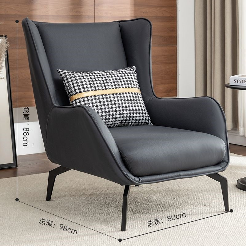 Bedroom modern single chair casual living room reclining single sofa accessible luxury lazy balcony designer for home sofa
