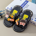 2023 new kids' slippers: summer light-up, trendy cartoon design for toddlers and children - cute indoor/outdoor home slides