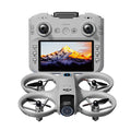 Gt3mini drone with 4.3inch screen control, optical flow positioning, hd image transmission, dual lens, and extended flight time