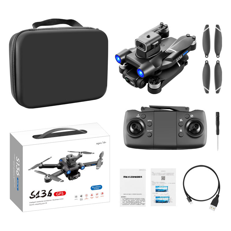 8k hd aerial photography brushless gps drone - auto return, obstacle avoidance, long endurance quadcopter remote control aircraft
