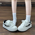 Vintage niche breadboard sneakers women's ins trendy 2026 autumn new student white shoes versatile athletic casual shoes