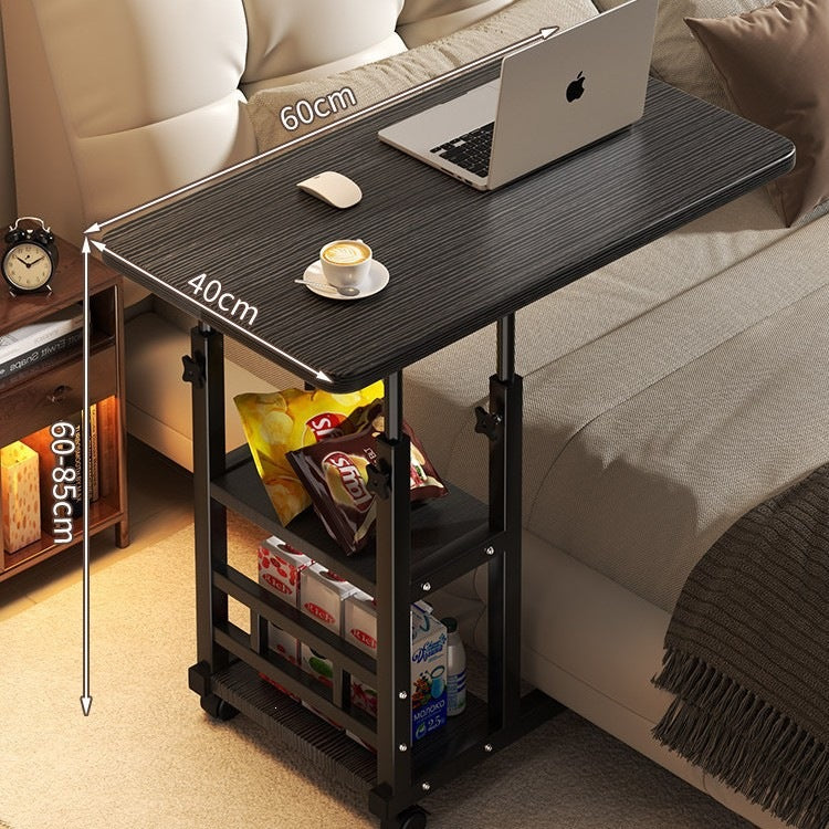 Bedside laptop stand with writing tablet - perfect for reading, working, and writing in bed
