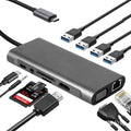 Typec docking station usb interface eleven-in-one usb3.0 hub docking station digital accessories computer accessories