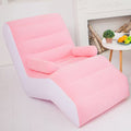 Compression sofa cross-border pvc flocking inflatable sofa lazy sofa outdoor lounge chair air cushion