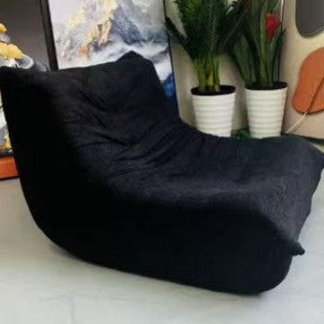 Caterpillar sofa balcony casual chair living room reclining and sleeping cream reclining lazy sofa