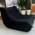 Caterpillar sofa balcony casual chair living room reclining and sleeping cream reclining lazy sofa