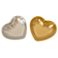 304 stainless steel heart-shaped snack plate dessert dish new year dried fruit plate candy sunflower seed nut plate for home use