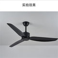Retro restaurant ceiling fan cafe simple silent fan strong wind commercial hotel for home living room lightless ceiling fan