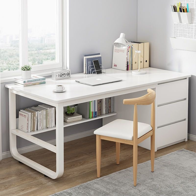 Desk computer desk desktop casualfor home student with drawer writing desk bedroom writing desk office storage desk