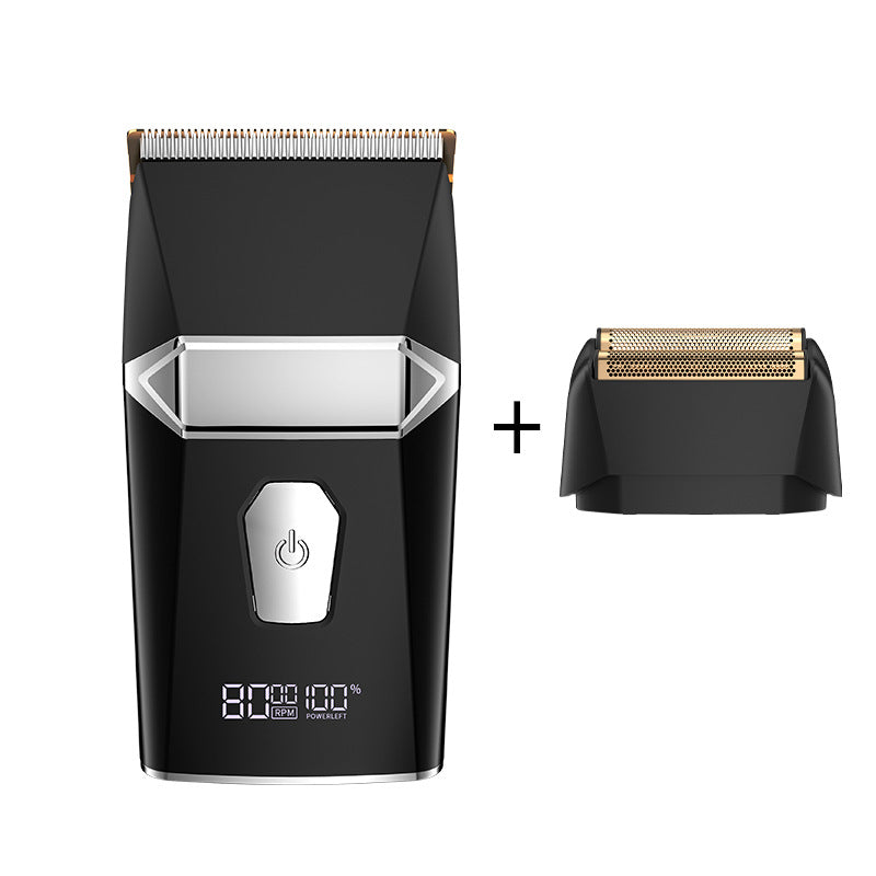 Electric hair clipper set - hair cutting, shaving, and trimming kit - wet & dry use, washable
