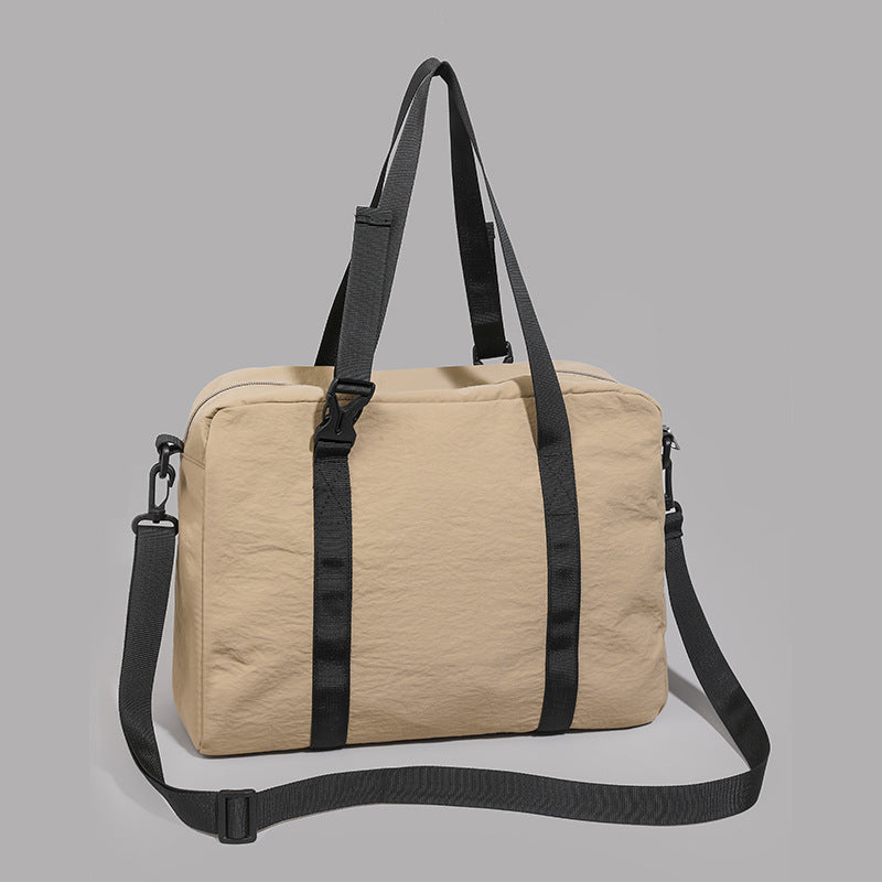 New large-capacity travel bag women's shoulder commuting portable tote bag luggage storage bag yoga fitness bag