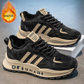 Men's shoes 2025 fall/winter new arrivals: versatile fleece-lined warm cotton shoes, chunky sole agnes shoes, athletic casual dad shoes, trendy footwear