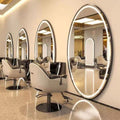 Influencer-approved salon mirror with lights - professional barber mirror for hair cutting, wall-mounted vanity mirror for hair salons