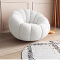 Lazy sofa can lie down and sleep casual chair balcony popular tatami bedroom single pumpkin small sofa cream