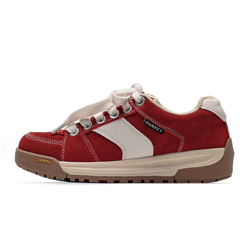 2026 fall/winter new women's chocolate chunky sole bread shoes - breathable, soft sole, height increasing, designer brown casual sneakers