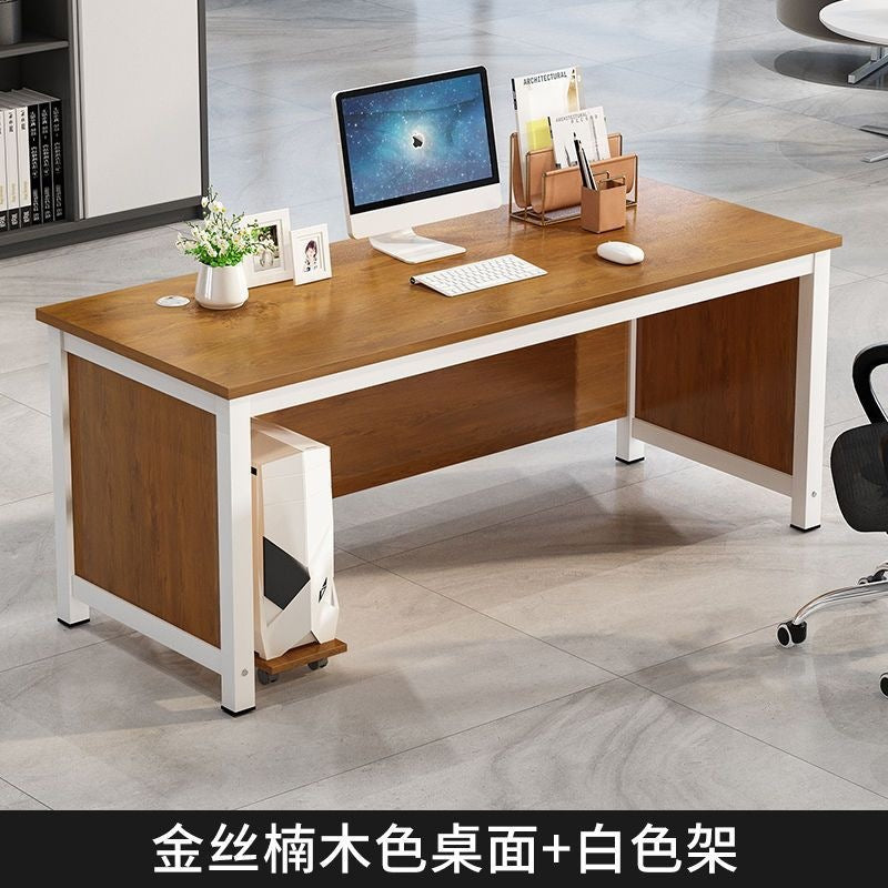 Minimalist modern office desk - affordable computer desk for home use - multifunctional employee desk - desktop boss desk - single person desk