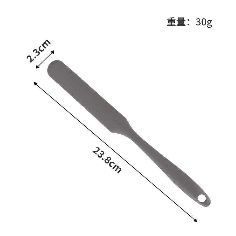 hot-selling integrated silicone spatula, cream mixing baking spatula, cake demoulding baking knife, high temperature resistant for home