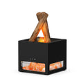 New salt stone simulated flame aroma diffuser, colorful campfire aroma diffuser, usb home humidifier, essential oil diffuser