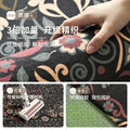 Carpet living room persian retro high-end no-wash and wipeable bedside bedroom carpet full large area black cross-border