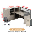 Saint li office desk and chair combination staff slot casual financial screen computer desk partition card slot