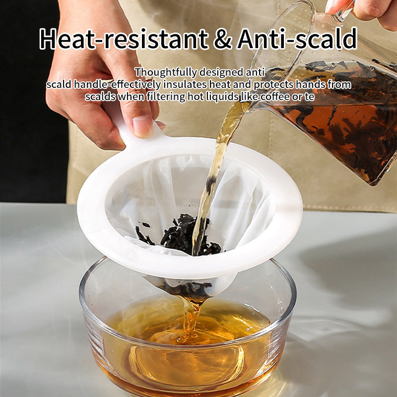 Soy milk strainer kitchen strainer colander ultra-fine kitchen juice rice wine strainer slag separator filter
