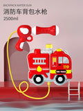 Kids' backpack water gun - pull-out, high-capacity water blaster for water fights, summer fun, beach play, boys & girls