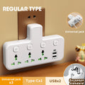 British standard multi-function plug-in board usb socket row plug american standard plug row plug multi-hole wireless drag board european standard converter
