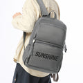 Air cushion backpack - minimalist student backpack for men, sports & outdoor, lightweight, large capacity, middle school & high school, american high street style