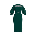 e-commerce sexy hip pencil skirt   african plus size women's clothing high waistdress