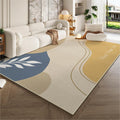 Cream style living room carpet accessible luxuryclassy sofa coffee table blanket for home non-slip carpet foot pad bedroom bedside blanket