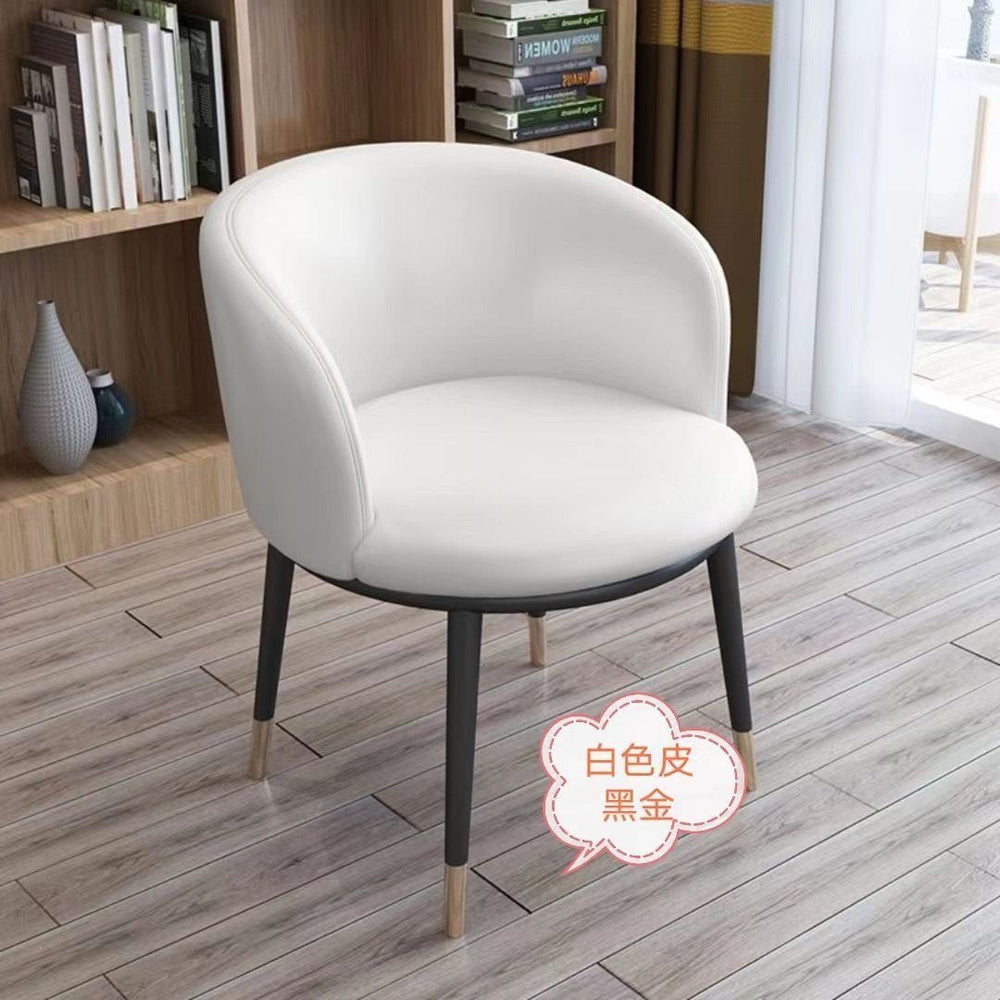 Office chair modern casualfor home desk back chair balcony casual office reception dressing table for home dining chair