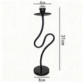 Moroccan iron candlestick, stained glass lantern, garden decor, home decor ornament, housewarming gift