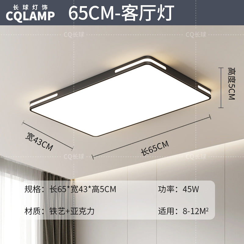 2025 New Zhongshan Living Room Bedroom Ceiling Whole House Lighting Daquan Factory Direct Sales Modern Simple Advanced Sense