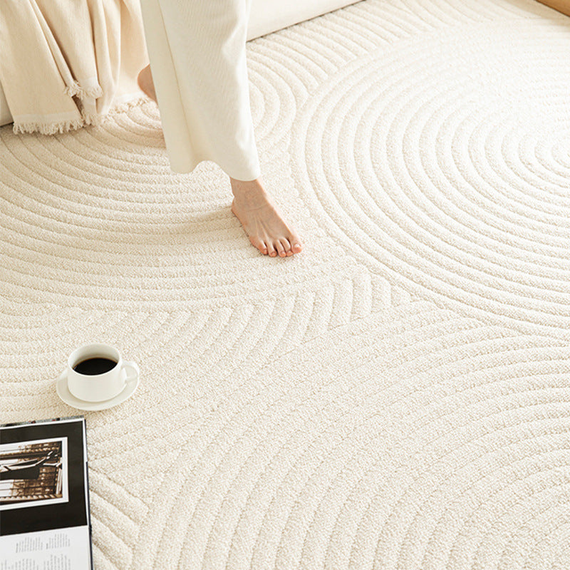Waterproof and stain-resistant living room rug, new style, no-wash, wipeable, low-maintenance, light luxury, high-end diatomaceous earth silk sofa blanket/mat