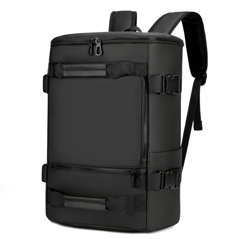 New Men's Backpack Business Large Capacity Computer Bag Multifunctional Shoulder Crossbody Bag Hand Travel Bag Fashion