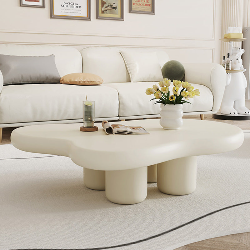Cloud coffee table living room for homeaccessible luxurycasual modern cream shaped normcorewabi-sabi style popular table