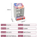 Hot dog insulation cabinet commercial food heating display cabinet egg tart bakery fried dough sticks cooked food food table constant temperature machine