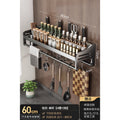 Chopstick storage box kitchen cage wall hanging seasoning punch-free knife holder for home spoon drain chopstick basket barrel storage rack