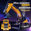 best-selling jumbo remote control multi-functional control panel light and music excavator, a big toy for boys' construction vehicle enthusiasts