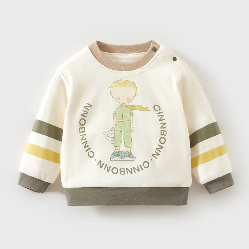 Babibele autumn/winter baby clothes, quilted jacket, lightweight cotton top, newborn warm long-sleeve baseball jacket