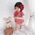 Infant summer bodysuit newborn short-sleeve romper chinese style cheongsam ultra-thin crawling suit ethnic style