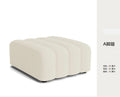 Nordic modern modular fabric living room sofa italian minimalist light luxury piano key creative lambswool sofa set