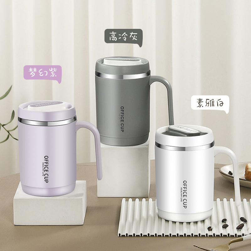 304 stainless steel mug, kids' cartoon cup, family matching water cup set (family of three), children's rice bowl and soup bowl