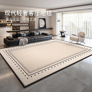 Carpet living room modern accessible luxurycasualclassy thickened tianjin carpet waterproof anti-fouling floor mat bedroom bedside blanket