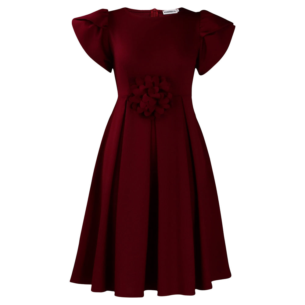C8657  cross-border e-commerce  summer new arrival: elegant and chic floral african dress