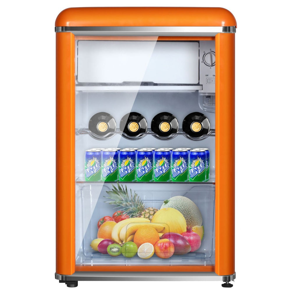 Chigo refrigerated ice bar b&b hotel office fresh beverage tea ins french small retro small refrigerator