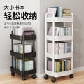 Mobile cart storage rack - multi-tier organizer for kitchen, bedroom, baby essentials, snacks, bathroom, and toilet