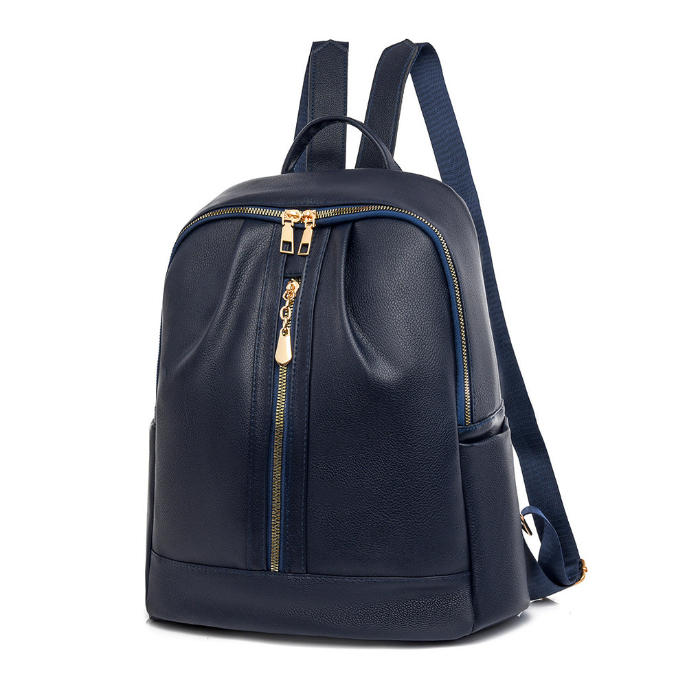 Backpack New Oxford Cloth Tide Waterproof School Bag Women's Korean Version Lightweight Versatile Fashion Large Capacity Travel Backpack Women